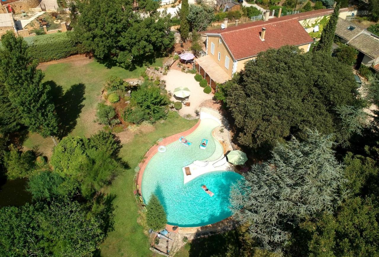 Le Fer En Ceze Bed & Breakfast Sabran ภายนอก รูปภาพ