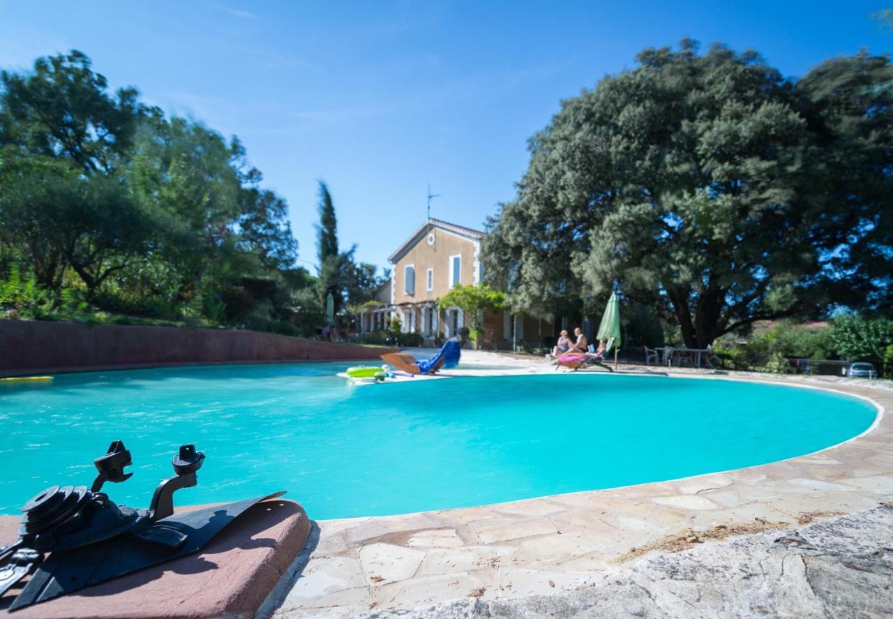 Le Fer En Ceze Bed & Breakfast Sabran ภายนอก รูปภาพ
