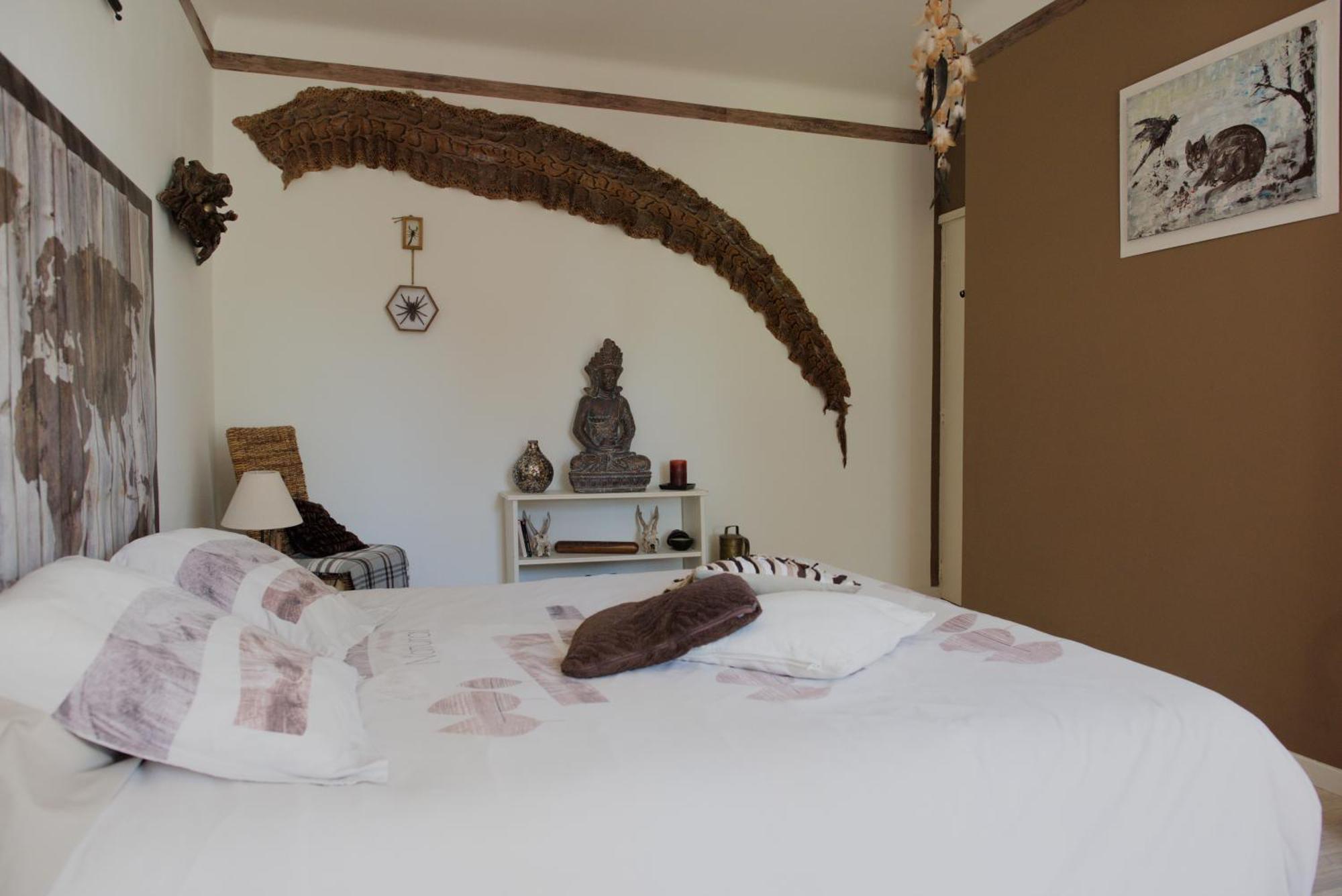 Le Fer En Ceze Bed & Breakfast Sabran ภายนอก รูปภาพ