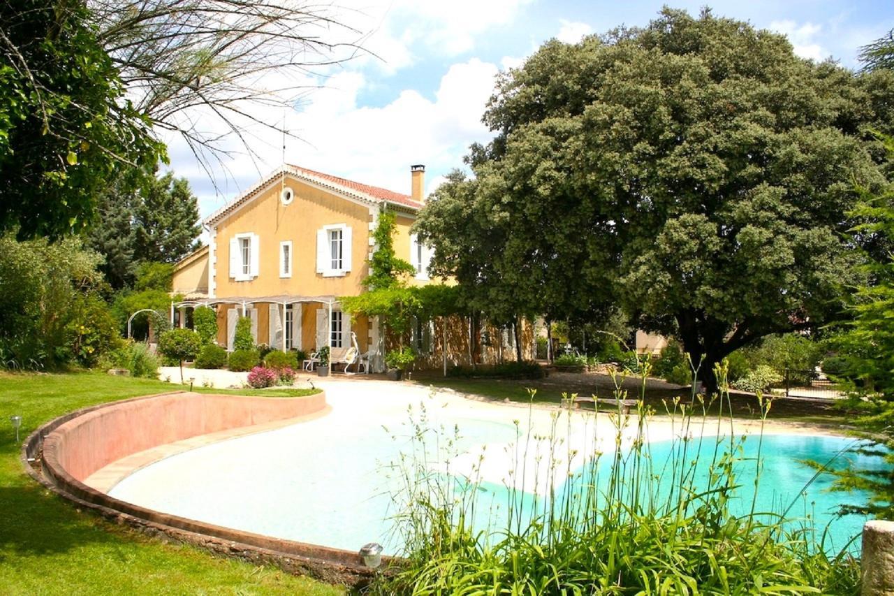 Le Fer En Ceze Bed & Breakfast Sabran ภายนอก รูปภาพ