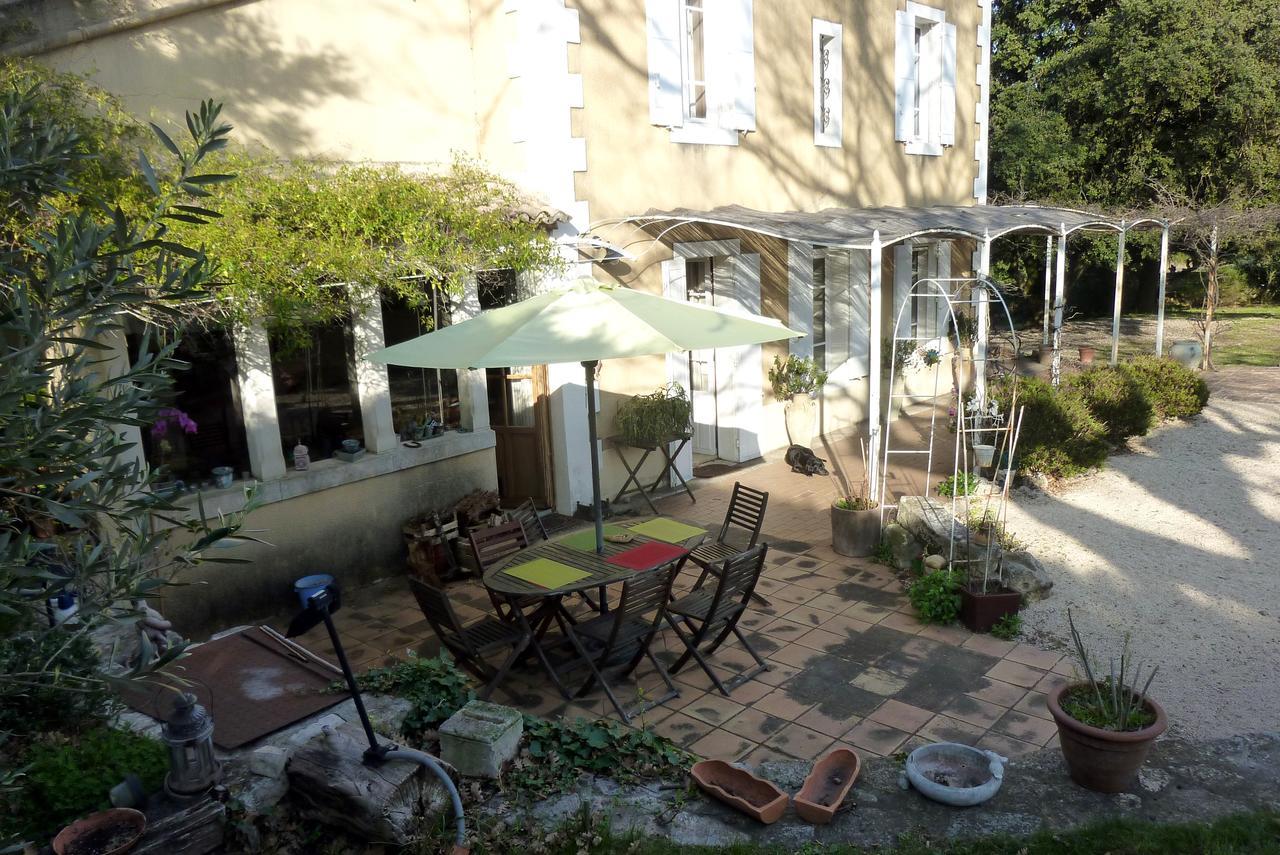 Le Fer En Ceze Bed & Breakfast Sabran ภายนอก รูปภาพ